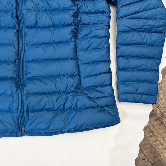 NEW $279 Patagonia Women Down Sweater 2XL Lagom Blue Full Zip Puffer Coat Jacket - Picture 6 of 12